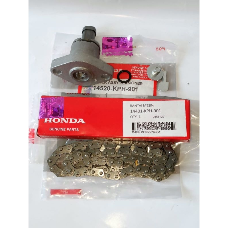 Tonjokan keteng+Rantai keteng KPH Honda Supra x 125 karbu kharisma