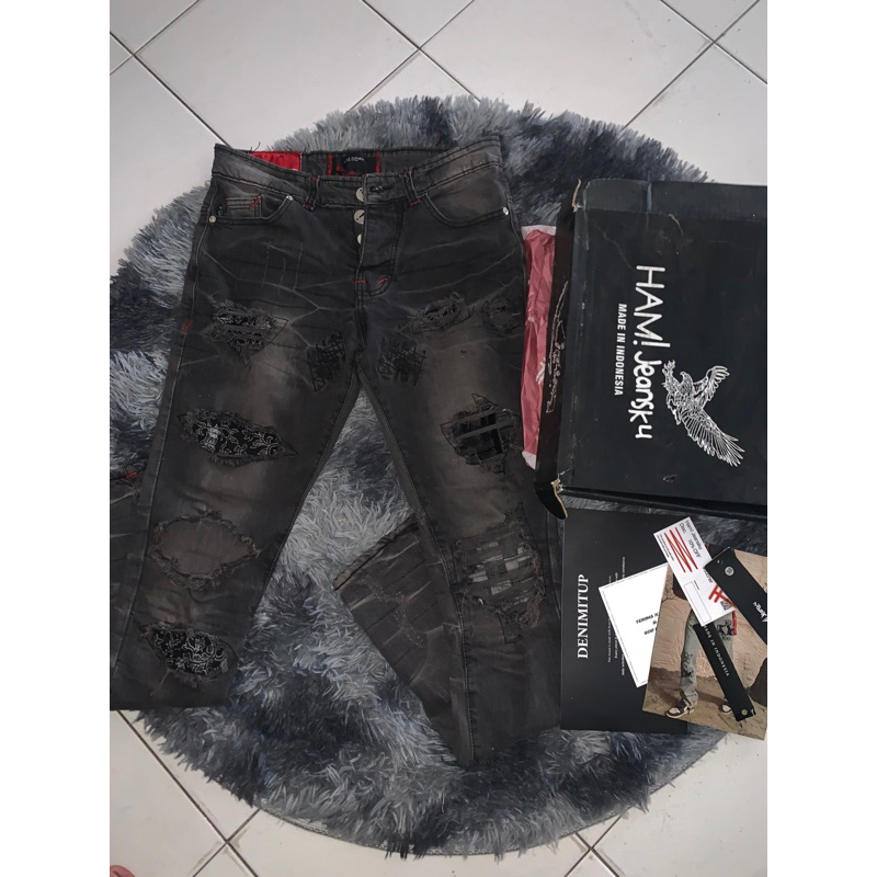 Denimitup apex grey Size 30