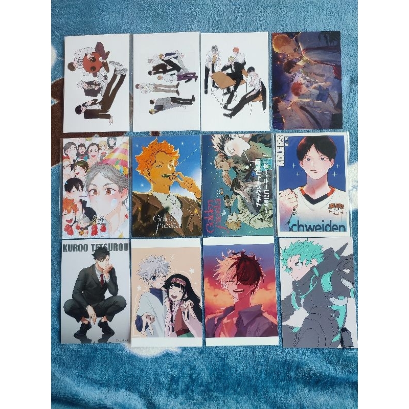 POSTCARD PBOX HAIKYUU HUNTERXHUNTER BOKU NO HERO ACADEMIA FA