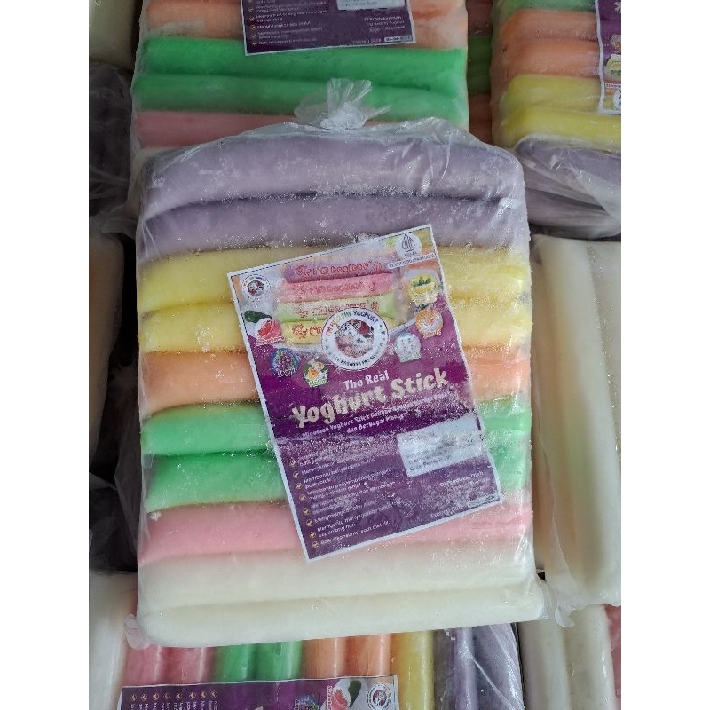 

Yoghurt im healthy i'm healthy ISI 20 dan isi 30 Yogurt Stick 5 Rasa 670 gram