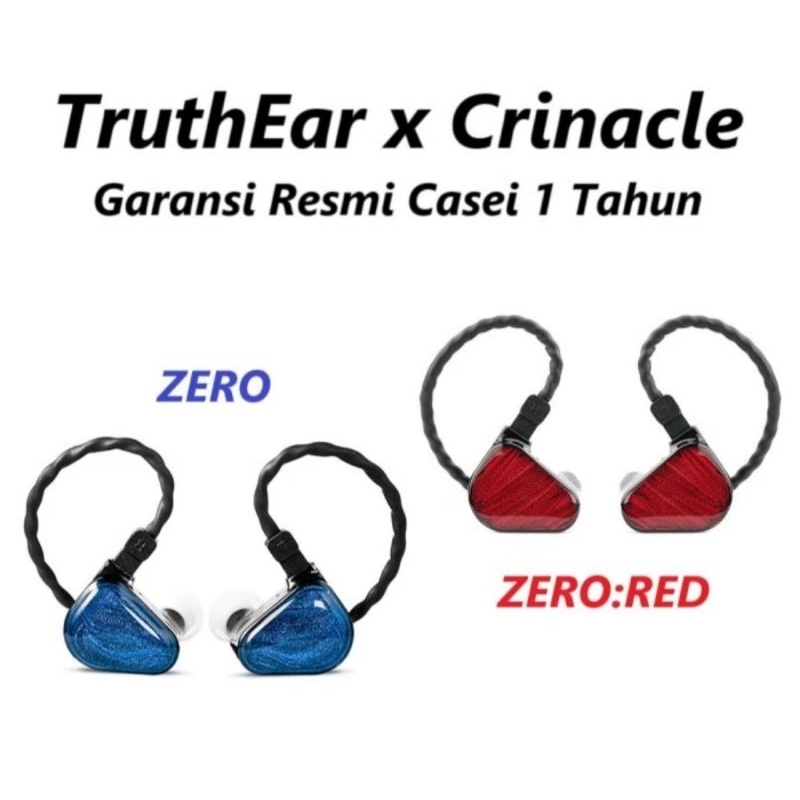 TruthEar X Crinacle Zero Dual Dynamic Driver In Ear Monitor Earphone