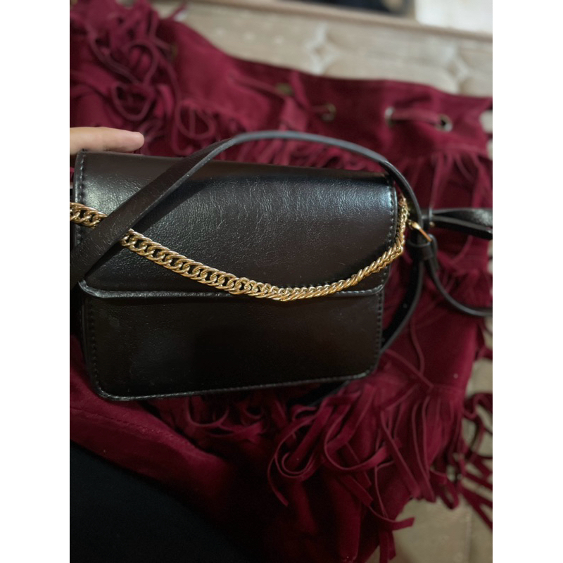 tas mango sling ada tali rantai nya prelove (ori counter)
