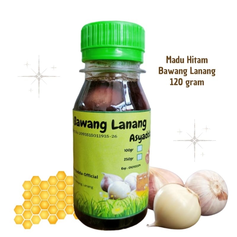 

Madu Bawang Lanang Hitam 120 gram