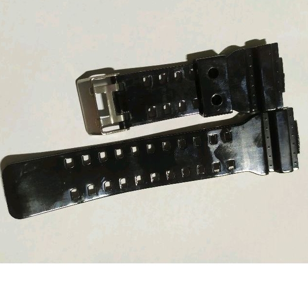 STRAP TALI JAM CASIO GA-100 GA100 GA-110 GA110 GW-8900 GW900 GD-350 GD350 GDF-100 GDF100 HITAM GLOSS