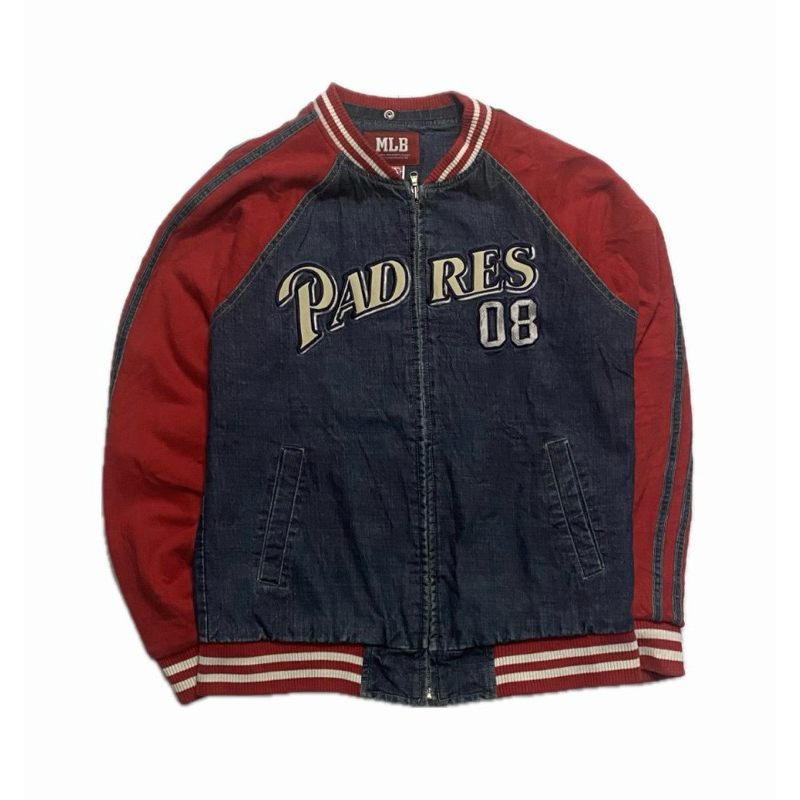 Varsity Denim San Diego Padres Authentic MLB Jacket