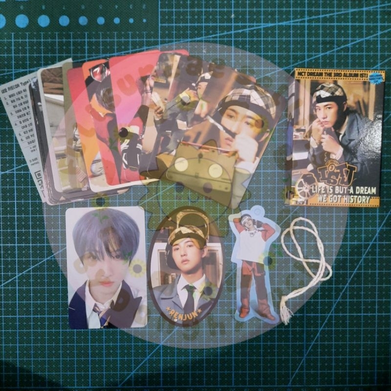 (READY STOCK) NCT Dream 3rd Album ISTJ QR Ver. Renjun Cover Jisung PC Photocard