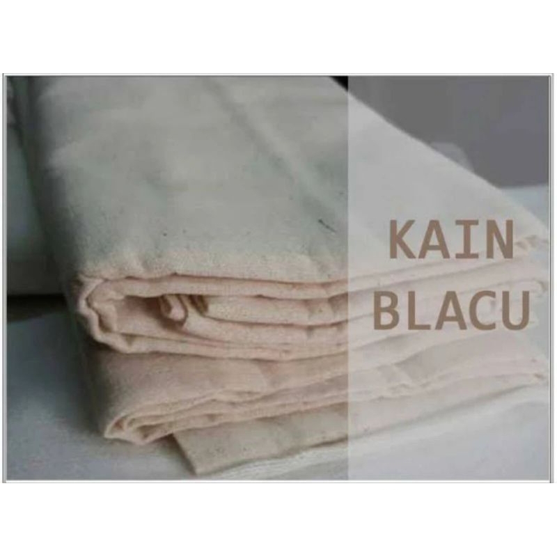 Kain Blacu / Blaco lebar 160cm / Kain pola / Kain Jahit