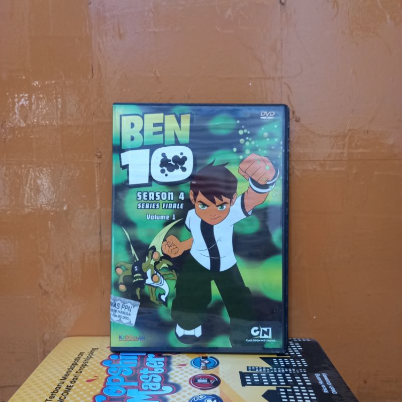 DVD ORIGINAL BEN 10 BAGIAN 4 VOL 1-4