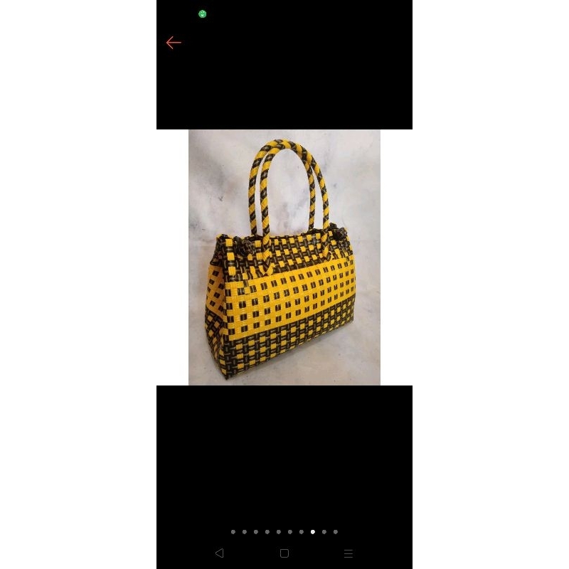 Tas anyaman jali size M