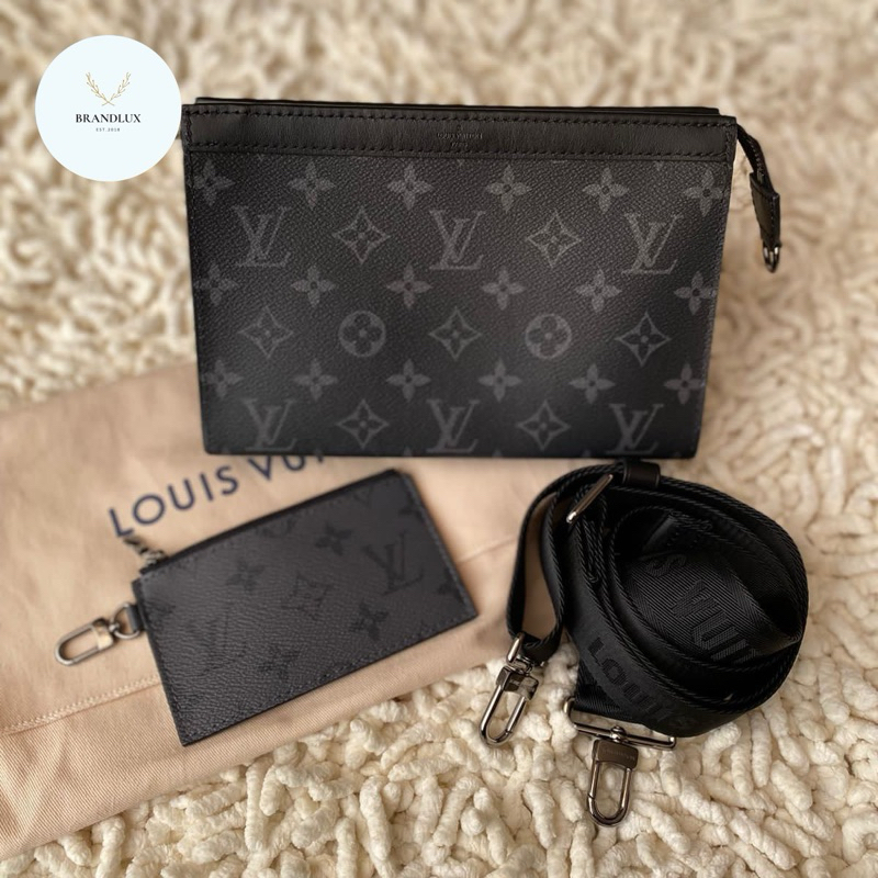 LV Gaston bag monogram eclipse