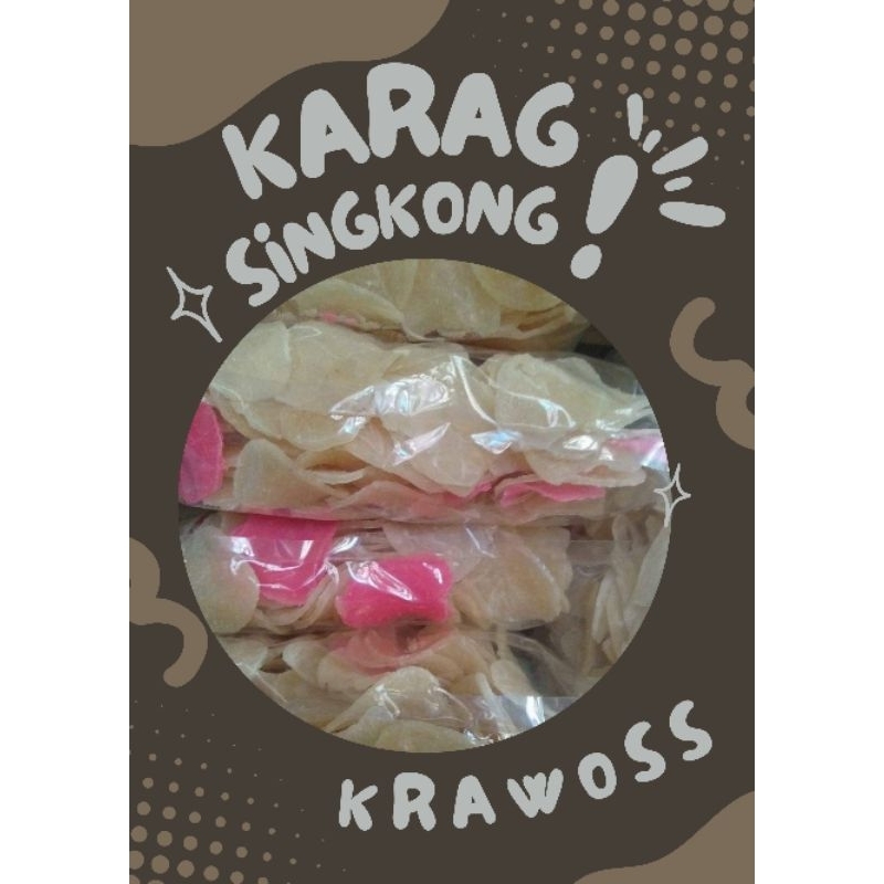 

KARAG PINK + PUTIH KRAWOSS Khas Banyumas - MENTAH