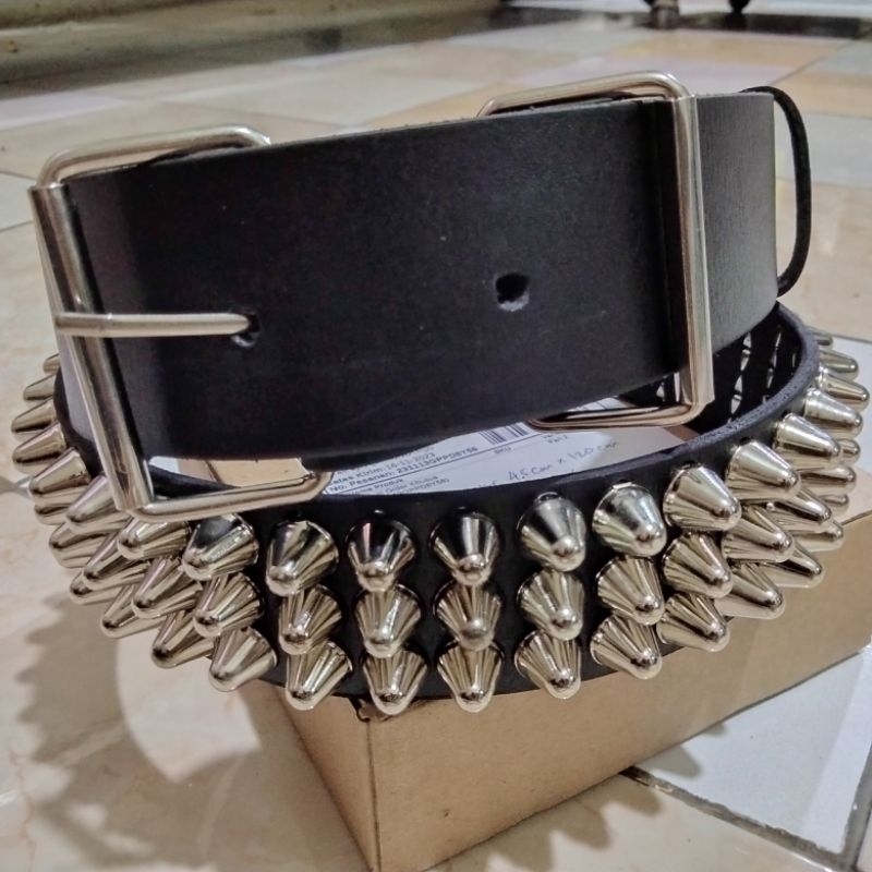 SABUK SPIKES // STUDS BELT UK77 // 3 ROW