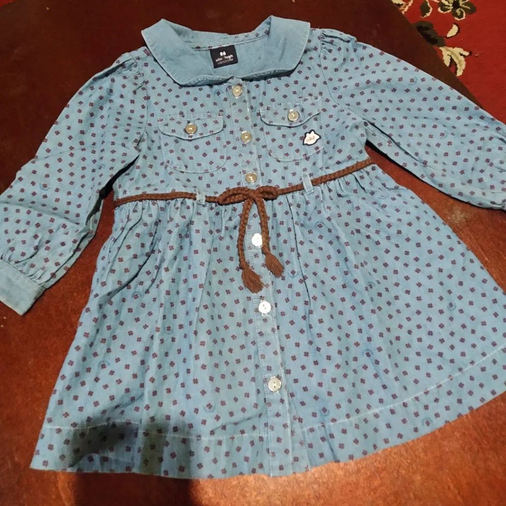 ALLO N LUGH DRESS 24 MONTH TAG SIZE 100