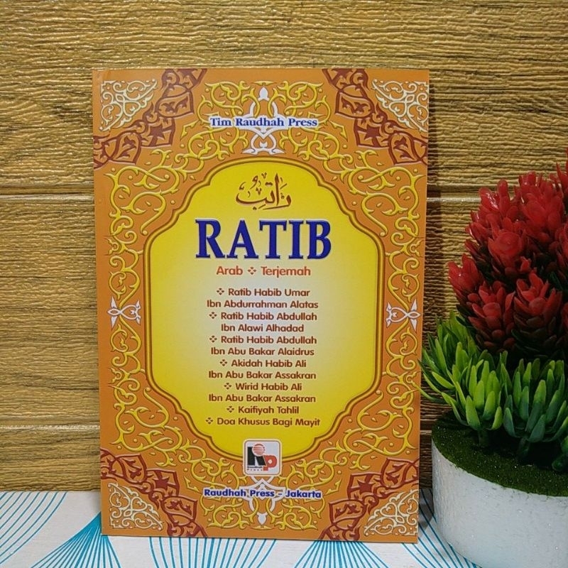 ratib arab dan terjemah lengkap habib Alawi Al Haddad, Abdurrahman Al Attas dll ukuran besar A5