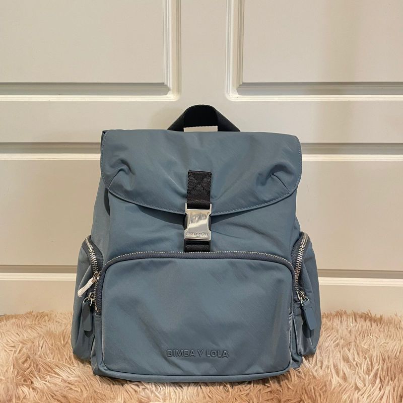 BYL Multi Pocket Backapack in Blue