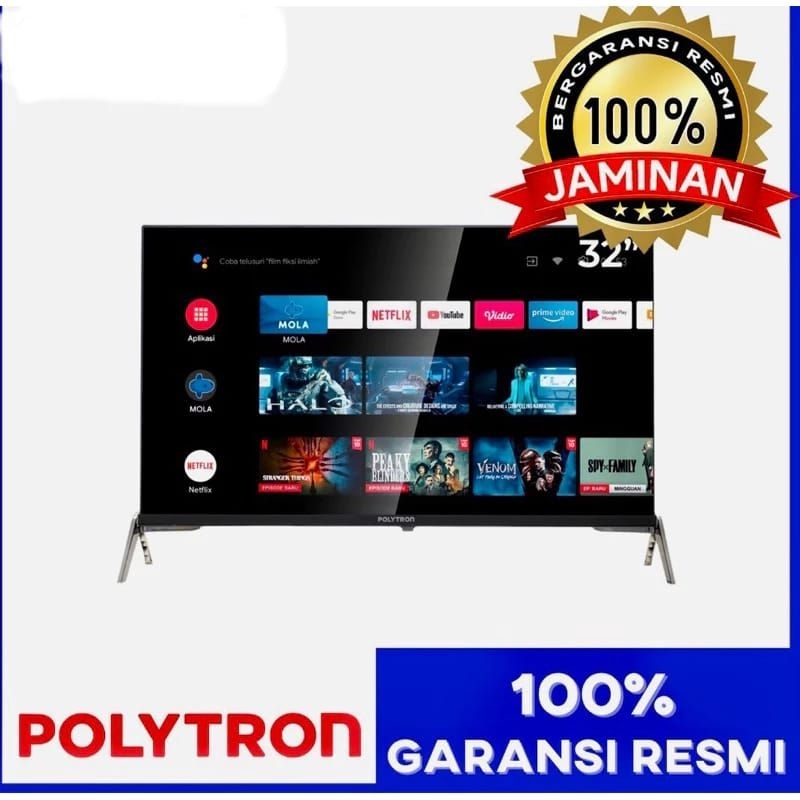 TV POLYTRON LED TV ANDROID 32 INC 32AG5959