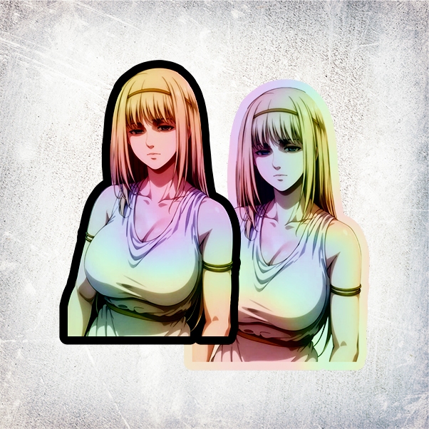 

STICKER HOLOGRAM ANIME YMIR FRITZ ATTACK ON TITAN (SHINGEKI NO KYOJIN)