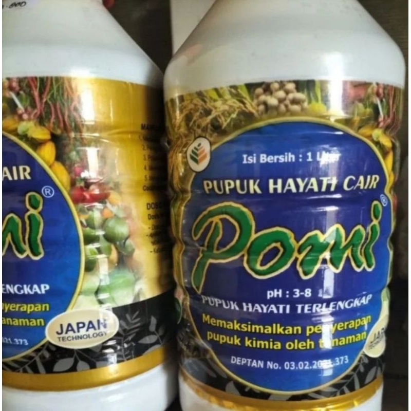 POMI Pupuk Hayati Cair 1Liter pupuk organik cair hayati terlengkap technologi japan