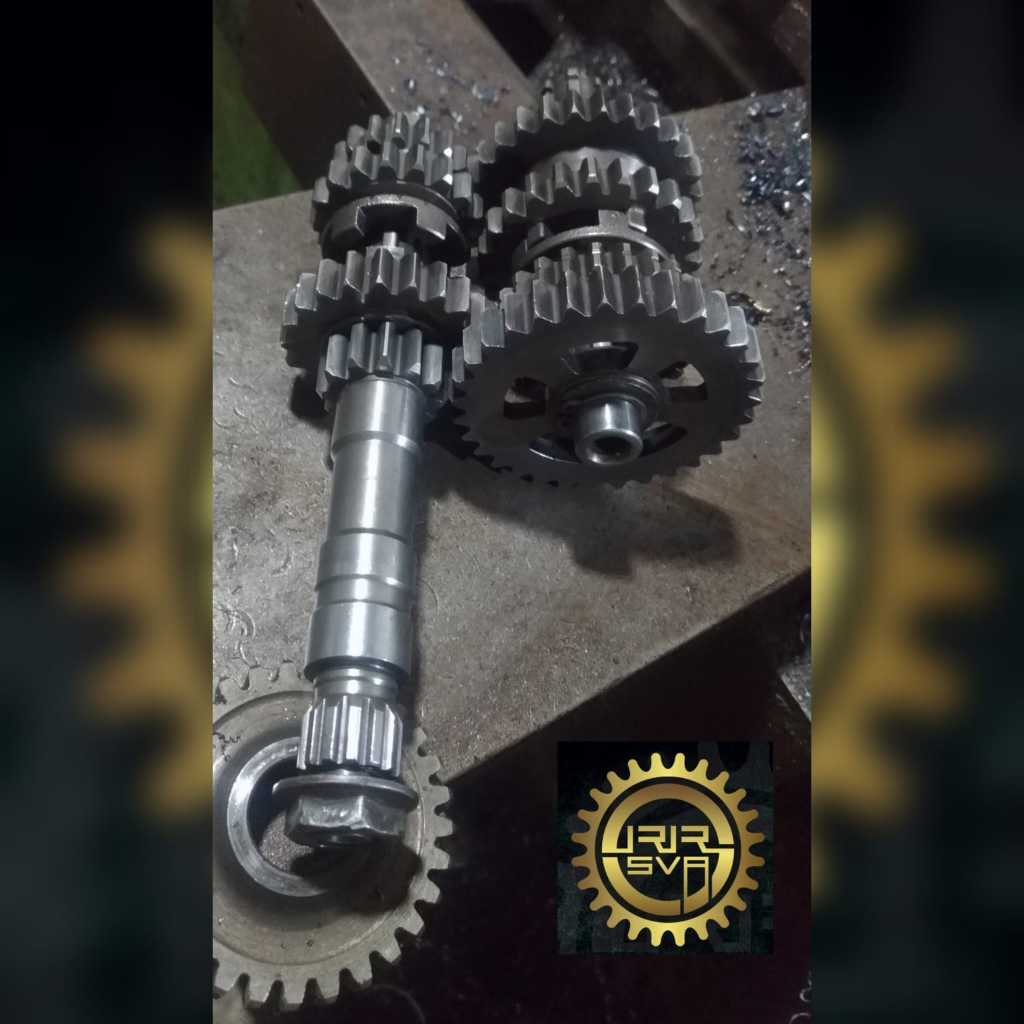 Rasio Racing Jupiter Z New Jupiter Z1 Vega ZR Vega Force FI Racing ukuran gigi 1st.15/30; 2nd.17/29;