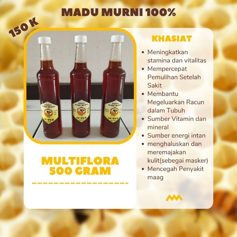 

madu murni multiflora