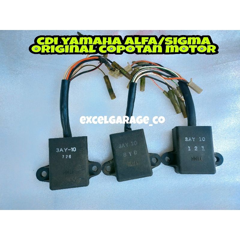 CDI Yamaha alfa atau sigma Original Japan asli copotan motor