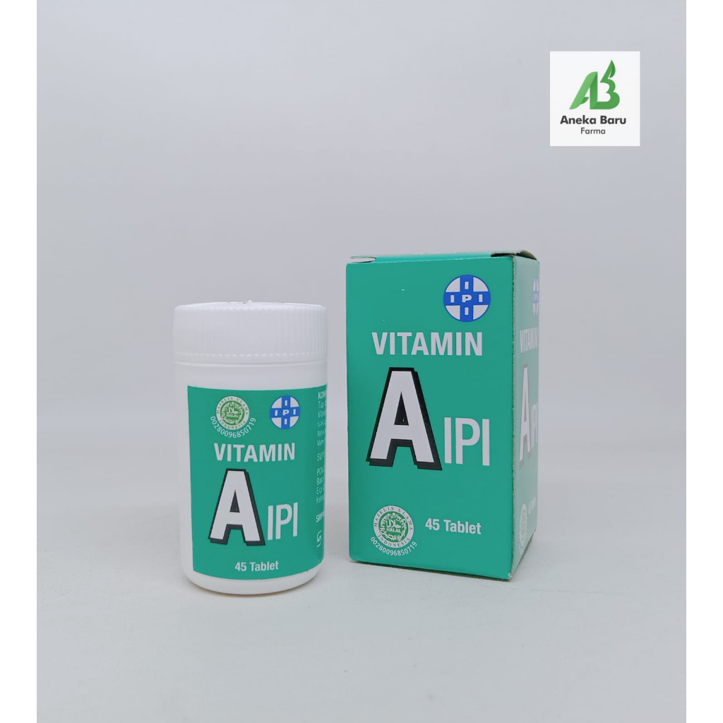 IPI VITAMIN A 45 TABLET / BOTOL / VITAMIN MATA