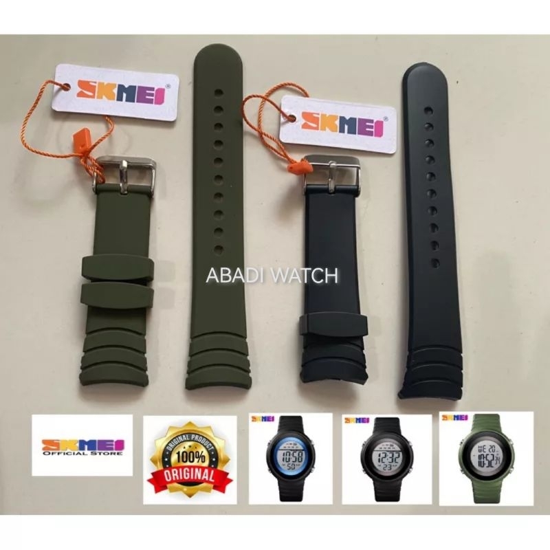 Strap jam tangan skmei 1497 original skmei 1497skmei Original Best seller Pas bisa langsung di pakai