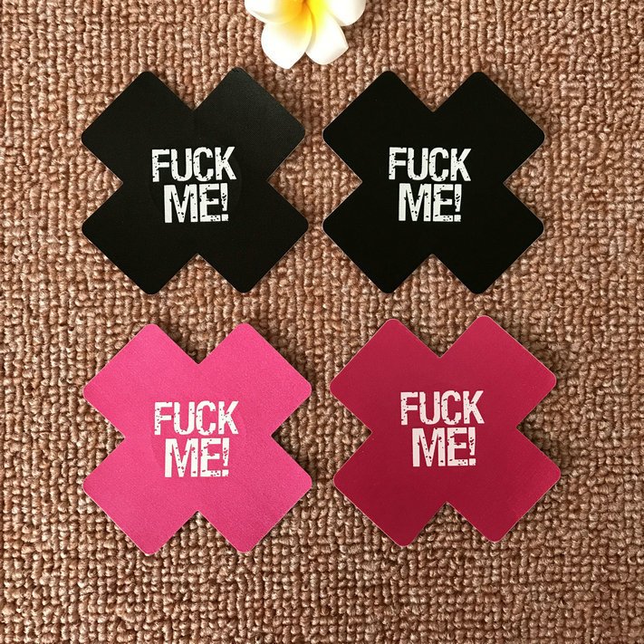 Gadis Kitty Nipple Cover Stiker Penutup Puting Silang
