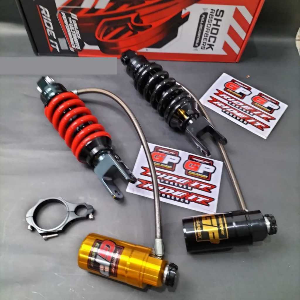 Monoshock Ride It Gp 103 Vixion Tabung Pisah GP 103 Flexible Shock Belakang Vixion New Old NVL Shock