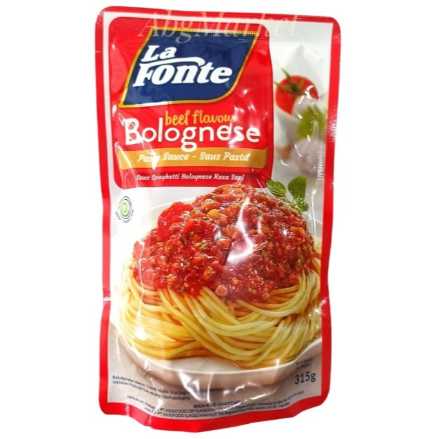 

La fonte beef flavour bolognese/Beef Pasta sauce/Saus pasta Sapi 315gr