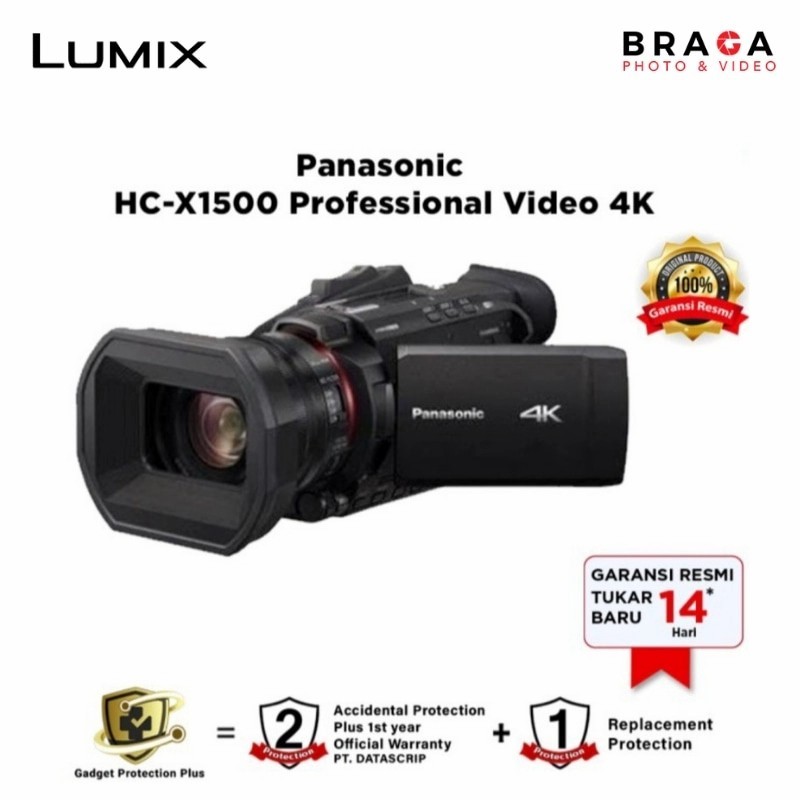 Panasonic HC-X1500 Professional Video 4K