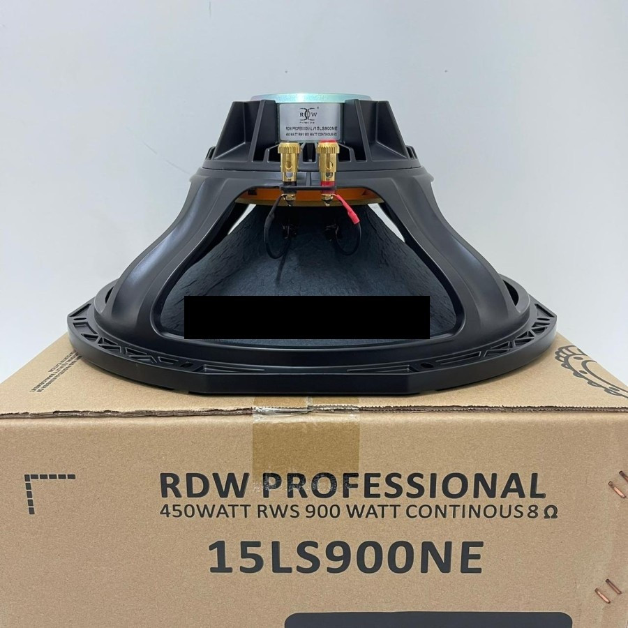 Komponen Speaker 15 Inch RDW 15LS900NE / 15LS900-NE Neodium Original RDW