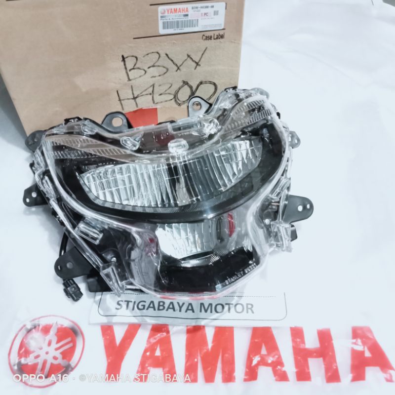 lampu depan Yamaha gear 125 headlamp depa Mio gear 125 reflektor depan Yamaha gear 125 original