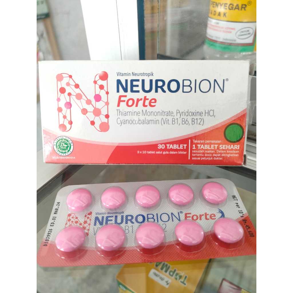 Neurobion Forte 1 Strip 10 Tablet