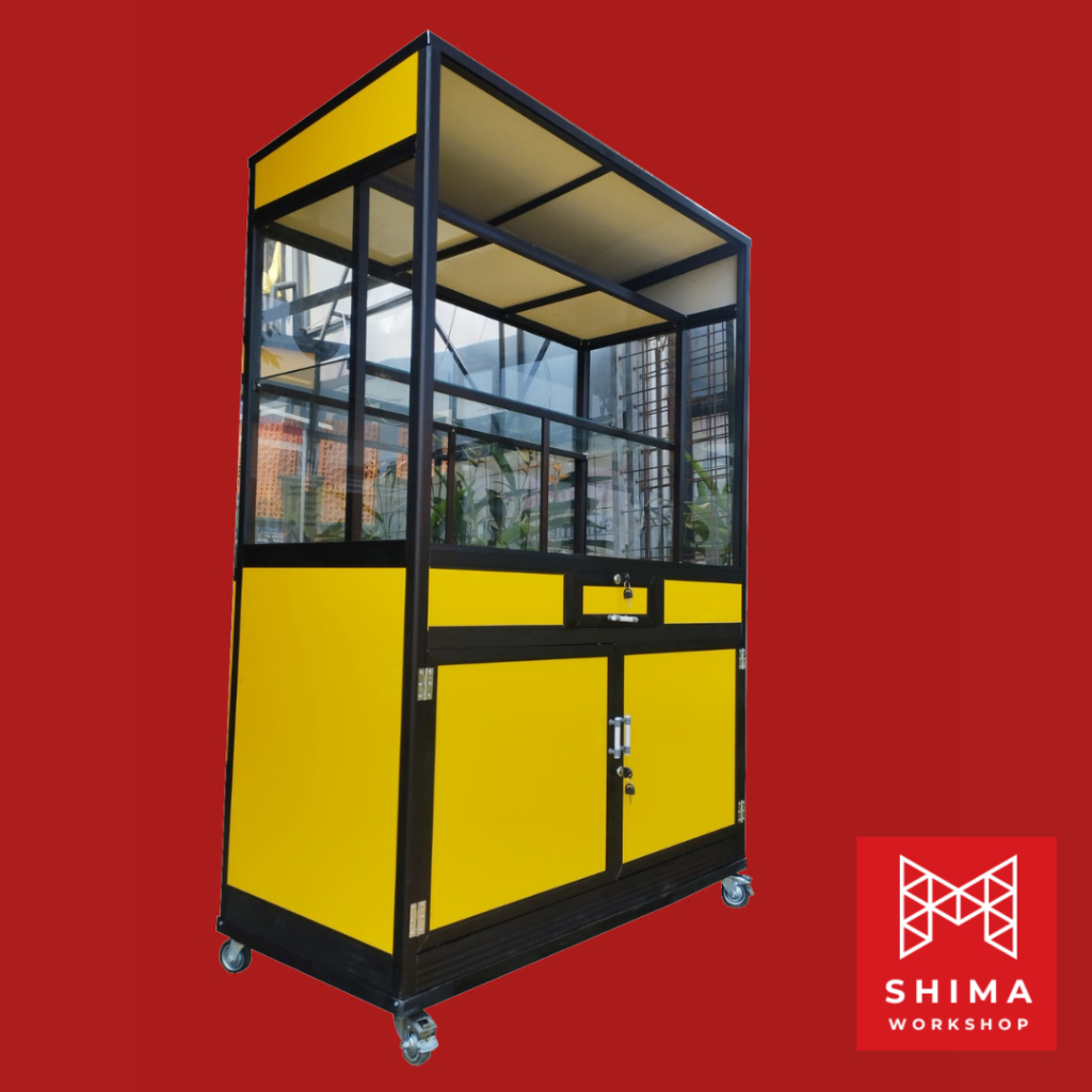 Gerobak jualan minuman/jus