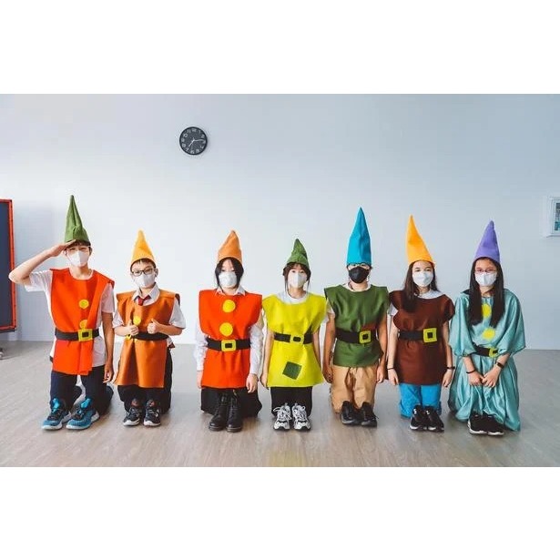 Kostum 7 Kurcaci Anak Dewasa Kostum Karakter Kostum Karnaval Tema kurcaci