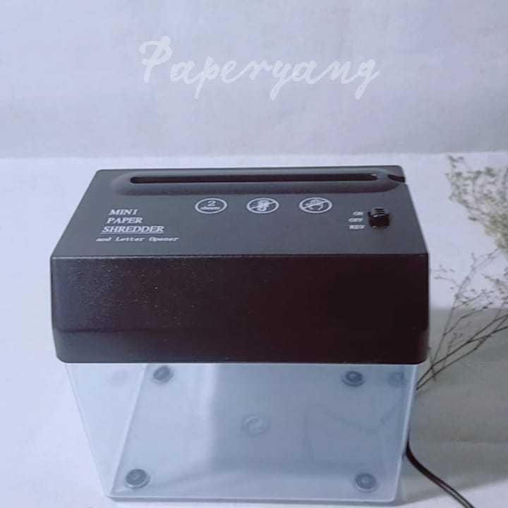 Penghancur Kertas USB Mini Paper Shredder untuk Kertas Cacah preloved by Paperyang