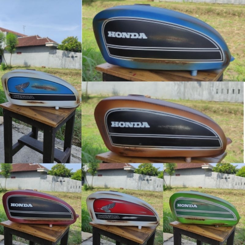 tangki cb125 bladusan bahan plat