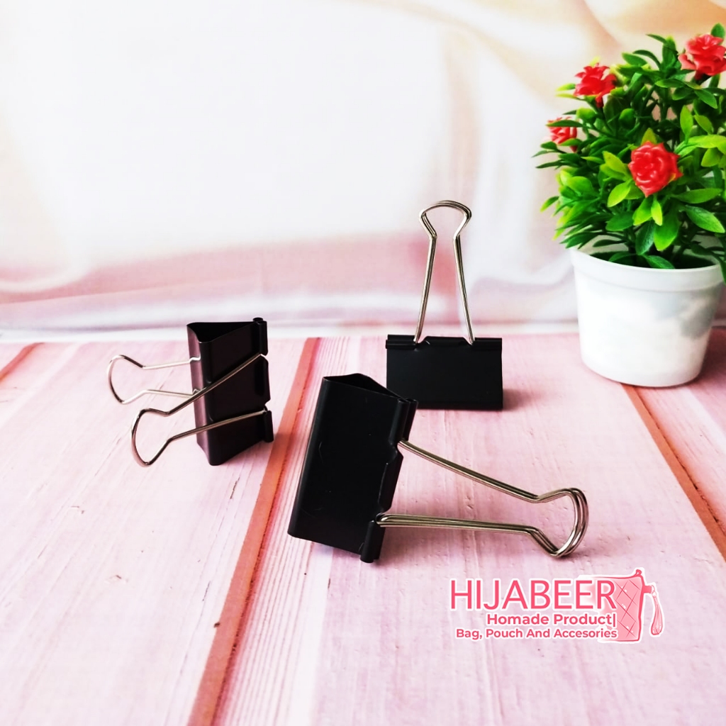 

Binder Clips DB-260 51 mm 2 inch De Bozz Klip Penjepit Kertas Satuan