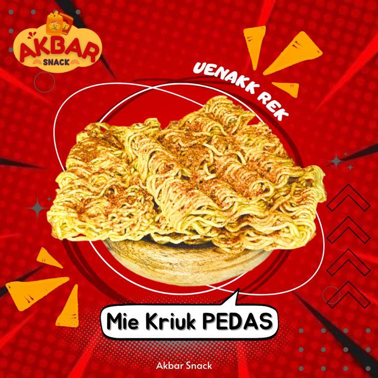 

MIE KRIUK PEDAS ASLI / MIE GORENG KRITING PEDAS / MIE BOIKI PEDAS KEMASAN POUCH 50GR