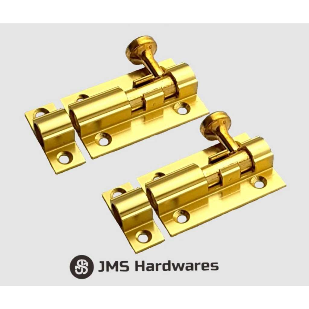 Grendel Alumunium Tebal YSK/Grendel Pintu Tebal/slot pintu/jendela tebal/grendel alumunium gold