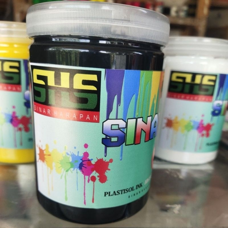 

plstisol black S-E 1 kg.