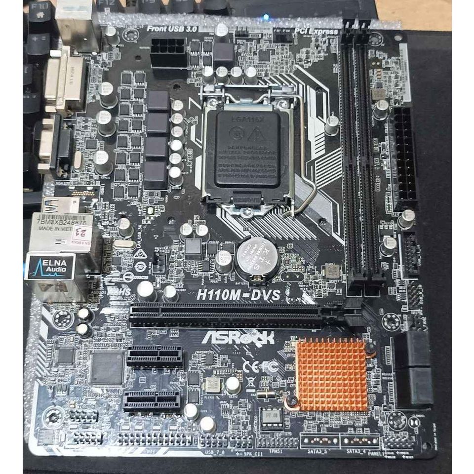 Motherboard ASRock h110m-hdv Mulus Terawat