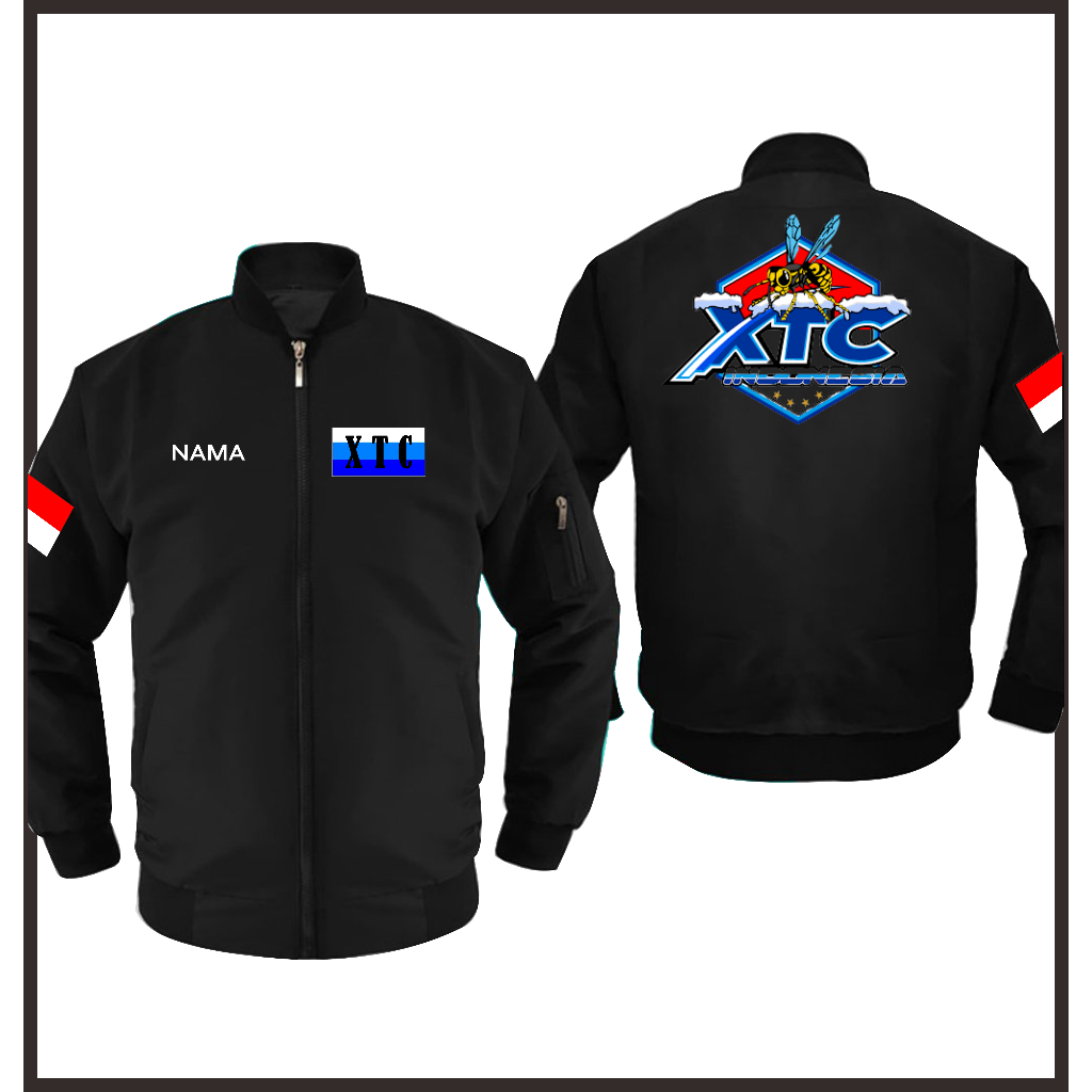Jaket Bomber Pria Wanita Original XTC