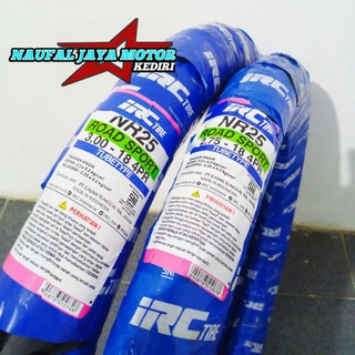 BAN MOTOR BAN RING 18 IRC NR25 275/300 SEPASANG