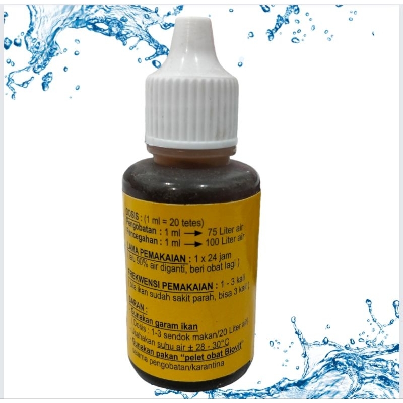 AKARI AA LUKA STOP 30ML Obat Ikan Anti Luka Bakteri