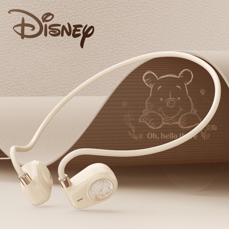 	 Disney QS-Q2 Sound conduction Bluetooth Earphones Wireless Earphones Hanging Ear Sports Running Cycling Waterproof Sweatproof Long Battery Life	