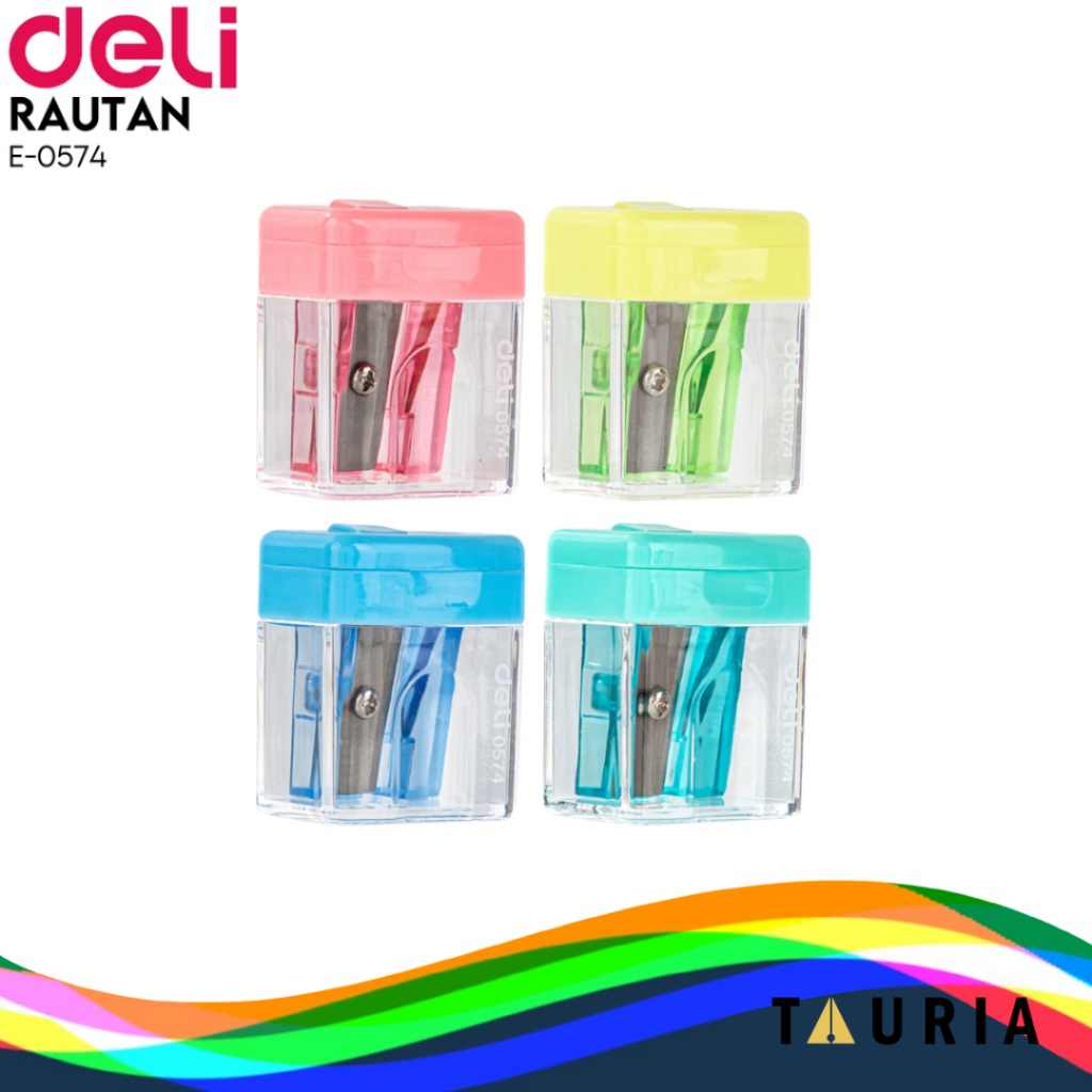 

DELI Rautan Pensil Pencil Sharpener Kotak 0574