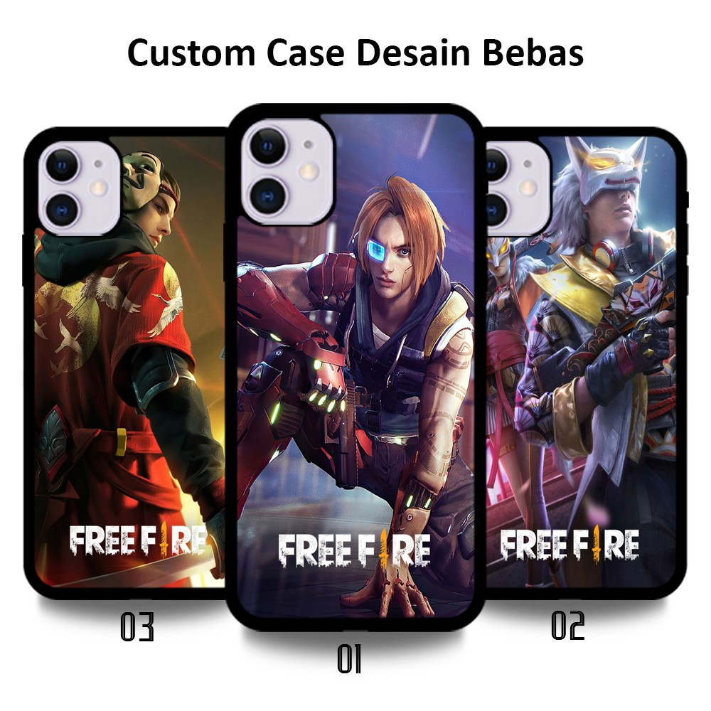 Case Hp Custom Free Fire Gaming Semua Tipe All Type VIVO Y12 Y15 Y17 Y15S Y20 Y16 Y01 Y02S Y19 Y20S 