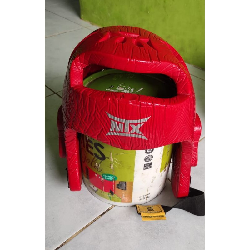 helm Taekwondo L bekas pakai